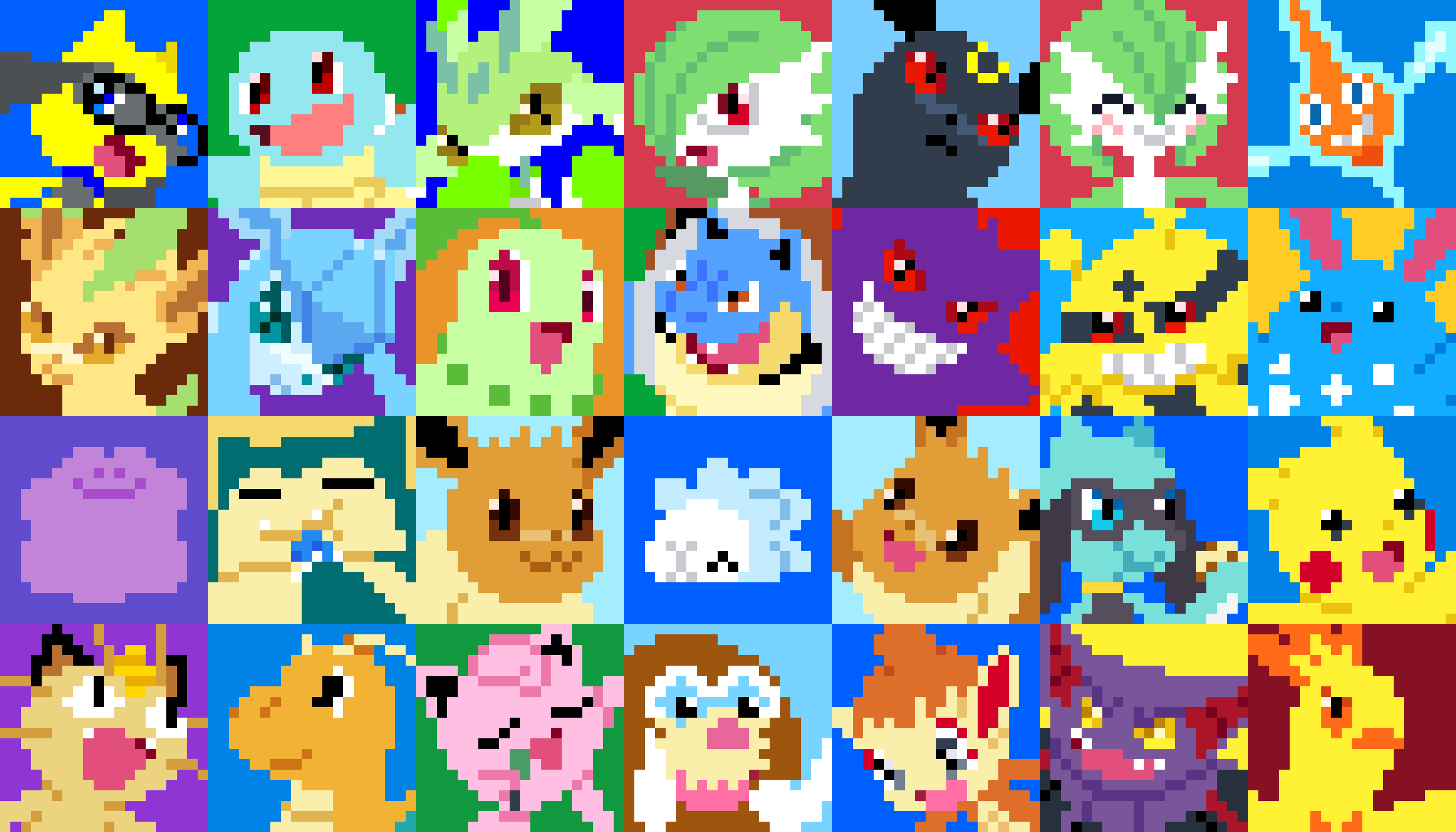 Pixel profile pictures